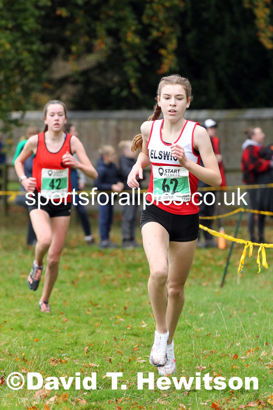 Girls under-15s 2021 NEHL Lambton Castle near Chester le Street, County Durham. Photo: David T. Hewitson/Sports for All Pics